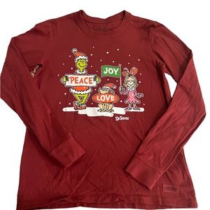 Life is Good Christmas t-shirt